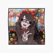 Sevilla es un municipio y una ciudad de españa, capital de la provincia homónima y de andalucía. Sad Anime Girl Sticker By Simouser Redbubble