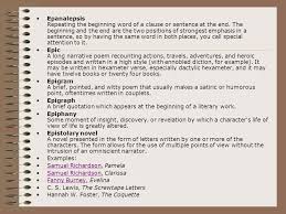 Literary Devices Terminology Ppt Download