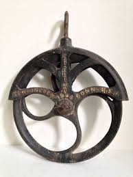 Free shipping on orders over $25 shipped by amazon. 12 Antique Pulley Vintage Pulley Barn Pulley Cast Etsy Vintage Pulley Antique Pulley Pulley Decor