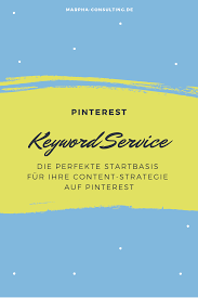 Pinterest Keywordrecherche Online Marketing Strategie Content Marketing Seo Tipps