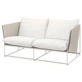 Havsten 2er Sofa Drinnen Draussen Beige Ikea Deutschland In 2020 2er Sofa Kleines Sofa Kissen Sofa