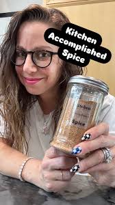 Kitchen Accomplished Spice- my ultimate go-to spice blend: salt, pepper,  garlic powder, onion powder & paprika! ✨ I keep this mix