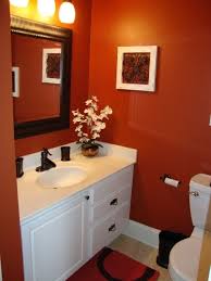 Orange Bathroom Colors Bing Images Croscillsocial Orange Bathroom Decor Bathroom Red Orange Bathrooms