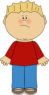Mad clip art , images, and illustrations. Boy With An Angry Face Scared Face Clip Art Illustrations Kids