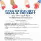 Free Community Meal & Concert event in Galveston, TX