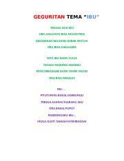 Kumpulan contoh geguritan bahasa jawa lengkap dengan berbagai tema. Geguritan Tema Ibu Docx Geguritan Tema U201cibu U201d Tresna Asih Ibu Ora Ana Kang Bisa Ngganteke Kesabaran Ibu Kang Kebak Wutuh Ora Bisa Daklaleke Do U2019a Course Hero