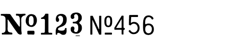 You're so much better than cambria. Crash Numbering In Use Fonts In Use
