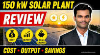 “150 kW Solar Power Plant Review – Cost, Output & Real Savings Explained!  ☀⚡”