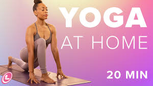 Iyengar mit seinem persönlichen ja yoga zu unterrichten 20 Min Yoga At Home With Laruga Glaser Youtube