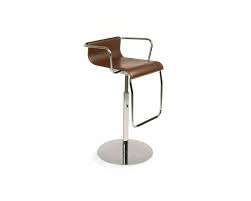 Vertigo Thick Leather Bar Stool Calligaris Cs 50 Lh Metal Stool Stool Leather Bar Stools