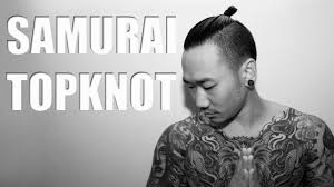The slick japanese look for men: How To Hair Tutorial Samurai Topknot Youtube