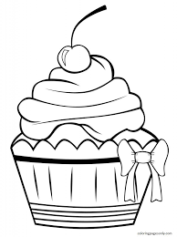 Loved by all, who could resist? Cupcake 5 Coloring Pages Cupcake Coloring Pages Coloring Pages For Kids And Adults