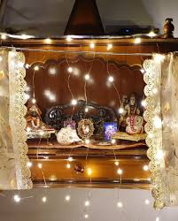 Discover recipes, home ideas, style inspiration and other ideas to try. Mandir Decoration Curtain Led String Lights For Diwali Decoration Mansaa