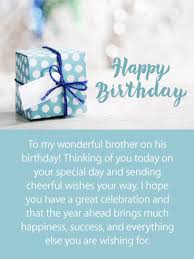 Decorative Gift Box Happy Birthday Card For Brother Birthday Greeting Cards By Davia Birthday Message For Brother Happy Birthday Brother Brother Birthday Quotes