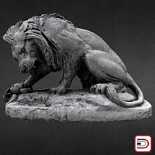 The asiatic lion, a subspecies that split from african lions around 100,000 years ago, once prowled across asia and the middle east. Second Life Marketplace Danielito Lion Crushing A Snake