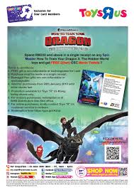 How to train your dragon 3 malaysia. Toys R Us Malaysia Calling All How To Train Your Dragon Fans Spend Rm200 And Above In A Single Receipt On Any Spin Master How To Train Your Dragon 3 The Hidden World