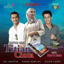 Seterusnya, beliau membintangi drama adaptasi novel, titian cinta yang bersiaran di slot akasia tv3. Novel Baru Titian Cinta Shopee Malaysia