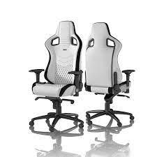 noblechairs epic gaming chair white black gaming chair chair accent chairs for sale