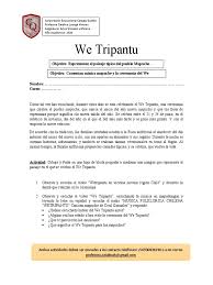 Este miércoles 24 de junio la gran mayoría de las comunidades indígenas celebraron we tripantu, pese a la pandemia y nuestra comunidad educativa realizó un video y participó. Guia We Tripantu Musica Y Artes