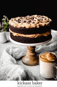 The Best Dalgona Coffee Chocolate Cake Kickass Baker Recipe Chocolate Cake With Coffee Chocolate Coffee Sour Cream Chocolate Cake