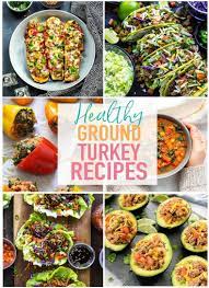 From taco spaghetti squash boats to turkey & brown rice chili, these turkey recipes are delicious and the perfect option for tonight's menu. 20 Delicious Healthy Ground Turkey Recipes The Girl On Bloor