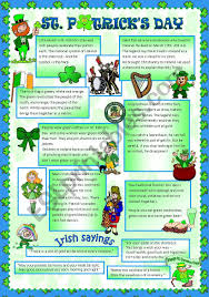 Keep your little leprechauns happy and entertained. St Patrick S Day Esl Worksheet By Asungilsanz