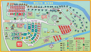 Campground Site Map Badlands White River Campground