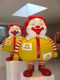 ronald mcdonald sculptures by ron english