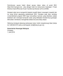 Senarai semak dokumen sokongan rayuan bsh 2020. Perak Press Permohonan Rayuan Bantuan Sara Hidup Bsh Facebook