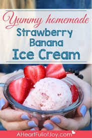 Yummy Homemade Strawberry Banana Ice Cream Recipe Ice Cream Maker Recipes Strawberry Banana Ice Cream Recipe Homemade Ice Cream Recipes