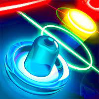 Invite a friend over and enjoy some fun matches, trying to get the puck into each other's goals controlling the strikers in all directions. Glow Hockey Play Glow Hockey Online 2 Player