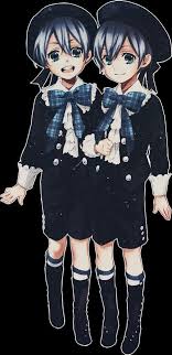 Anime Black Butler Ciel Twin Pin On Kuroshitsuji