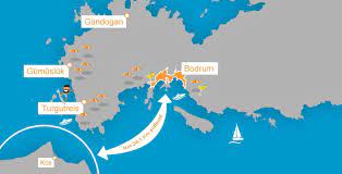 Türkei landkarte mit links zu bildern und beiträgen über kultur, geschichte, natur und reisen in www.anatolienmagazin.de. Reisetipps Bodrum Der Geheimtipp An Der Agais Fti Reiseblog