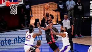 It doesn't matter where you are, our. Nba Finals Miami Heat S Jimmy Butler Notches A Triple Double In Game 3 Victory Over Los Angeles Lakers Cnn