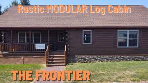Maybe you would like to learn more about one of these? New Log Cabin Modular Home Tour The Frontier Custom Built In Lancaster Pa 2020 Rustic And Cozy Youtube