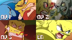 The Spongebob Squarepants Anime Complete Edition Official All Openings Ending Creditless Youtube Anime Squarepants Spongebob Squarepants