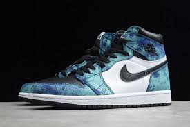 Jordan 1 White Black Aurora Green 2020 Air Jordan 1 High Og Tie Dye White Black Aurora Green Cd0461 100 In 2020 Air Jordans Jordan 1 High Og Nike Air Jordan
