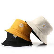 Daisy Fisherman Hat Sun Vibeheat Com In 2021 Hat Fashion Casual Hat Bucket Hat Fashion