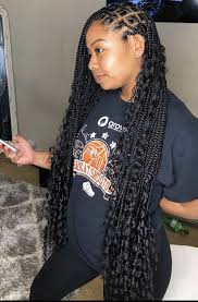 Black And Burgundy Knotless Box Braids Pin On Braids Twists Locs