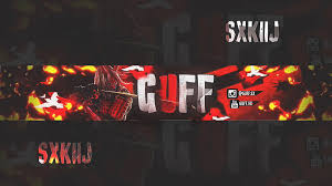 This is a youtube banner. Suki On Twitter Free Fire Samurai Zombie Youtube Banner For Guff Made On Mobile