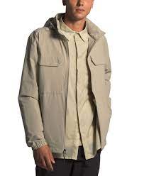 The North Face Men S Temescal Travel Water Repellent Jacket Twill Beige Travel Jacket North Face Mens Mens Jackets