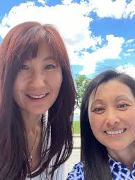 Grateful for the opportunity to see Yonsei friends. Chris Chison Pang in  spring 2018 and Peter Lee and his dog Noodles, Steve So, and Jung A Han  last month.