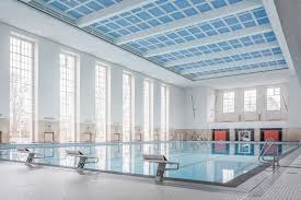 swimming hall finckensteinallee courtesy of veauthier meyer architects indoor swimming pools swimming pool architecture dream pool indoor