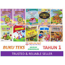 Buku Teks Sekolah Kebangsaan Tahun 1 Textbook Year 1 Series Shopee Malaysia