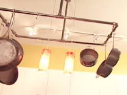 Check spelling or type a new query. Clever Kitchen Ideas Industrial Pot Rack Hgtv
