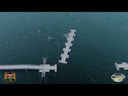 Dubbed the likoni floating bridge, the mega project is estimated to cost at least ksh1.5 billion. Floating Bridge At Ochheuteal Beach Youtube