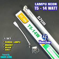 Namun untuk biaya pemasangan awal tergolong mahal, senilai dengan efisiensinya dalam jangka panjang. Lampu Neon T5 10watt 57cm Putih Led Satu Set Neon Etalase Toko Cafe Rumah Makan Isi Ulang Galon 14w Shopee Indonesia