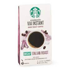 Just tear open a pack of starbucks via™ ready brew and add water. Amazon Com Starbucks Via Ready Brew Coffee Decaf Italian Roast 3 3 Gram Packages 50 Count Instant Coffee Grocery Gourmet Food