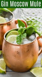 Moscow Mule With Gin Recipe Moscow Mule With Gin Gin Mules Moscow Mule