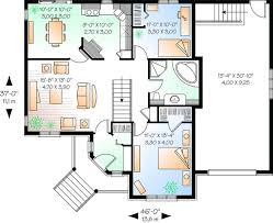 This country design floor plan is 900 sq ft and has 2 bedrooms and has 1 bathrooms. House Plan 034 00634 Country Plan 1 019 Square Feet 2 Bedrooms 1 Bathroom In 2021 One Storey House House Plans Bedroom House Plans
